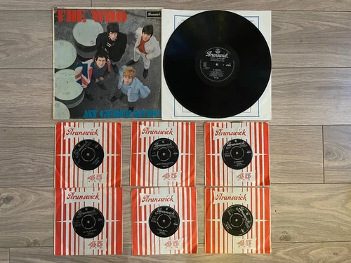 The Who: My Generation LP & All 6x Original Brunswick Singles 1965-1966