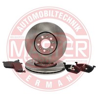 Master-Sport Germany Bremsensatz, Scheibenbremse Vorderachse U.A. FüR Seat, VW