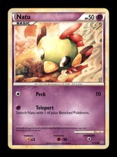 Natu 55/95 Common HGSS Unleashed Pokemon LP