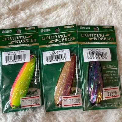 TIEMCO Lightning W LV18G 501 502 503 Spoon Lot of 3