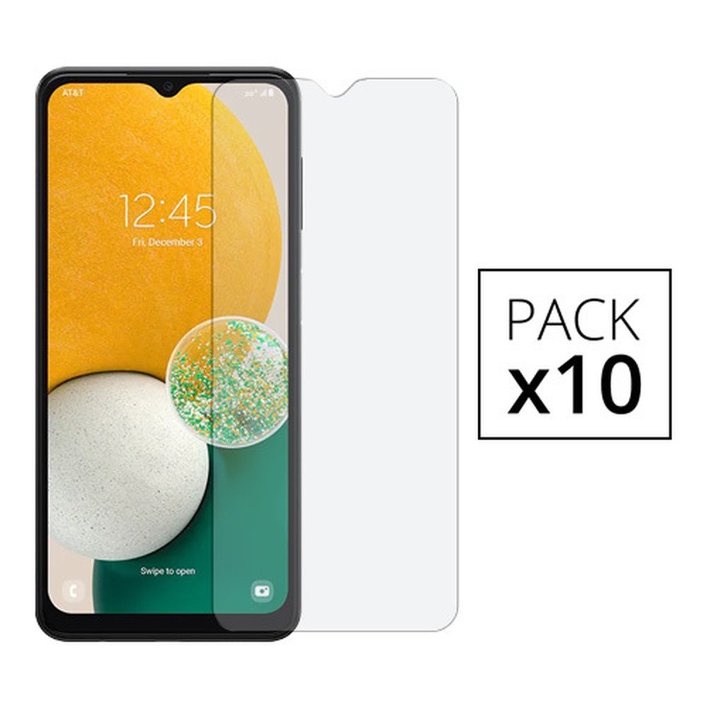 Verre trempé Galaxy A04 pour chantiers et sport : pack 10 protections écran renforcées