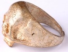 Memento mori skull ring Remember to die signet Antique amulet protecting against — photo 4