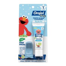 Baby Orajel, Tooth And Gum Cleanser 3-24 Months Fruity Fun, 1 Oz