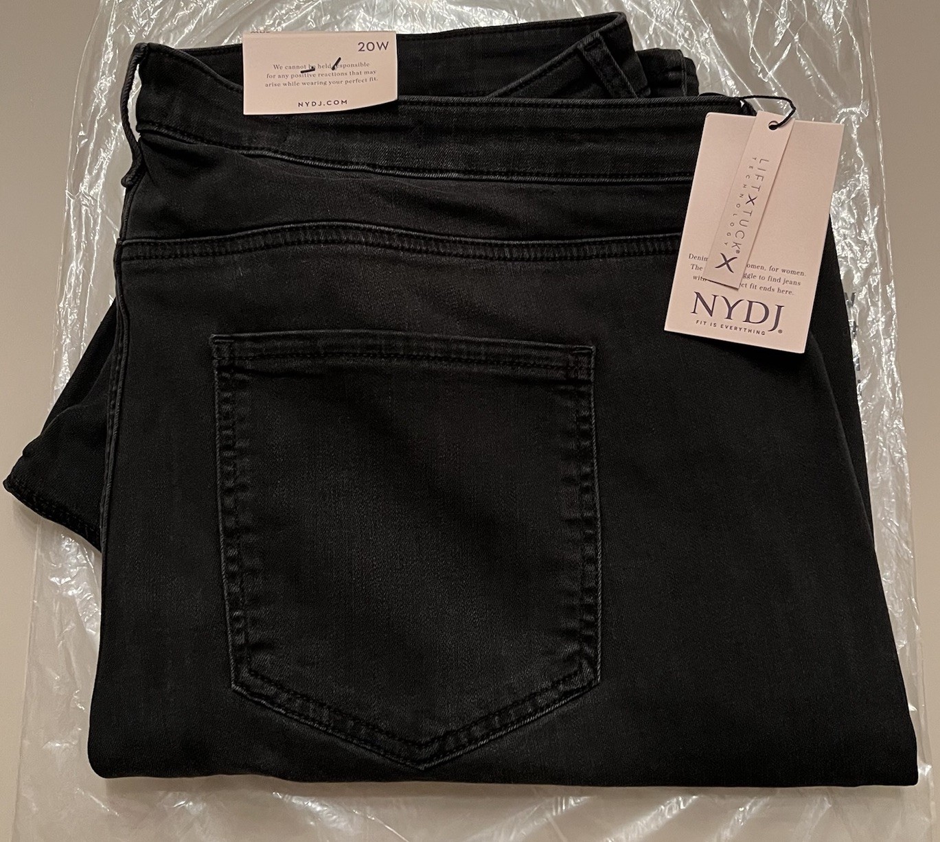 NYDJ Plus Billie Crosswinds Bootcut Jean