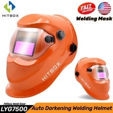 US Auto Darkening Welding Helmet MMA TIG MIG Mask Welder Hood Large View