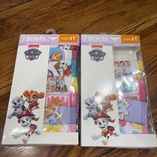 Paw Patrol 6pk Size 4T Little Girl Briefs 11 Pairs - NEW