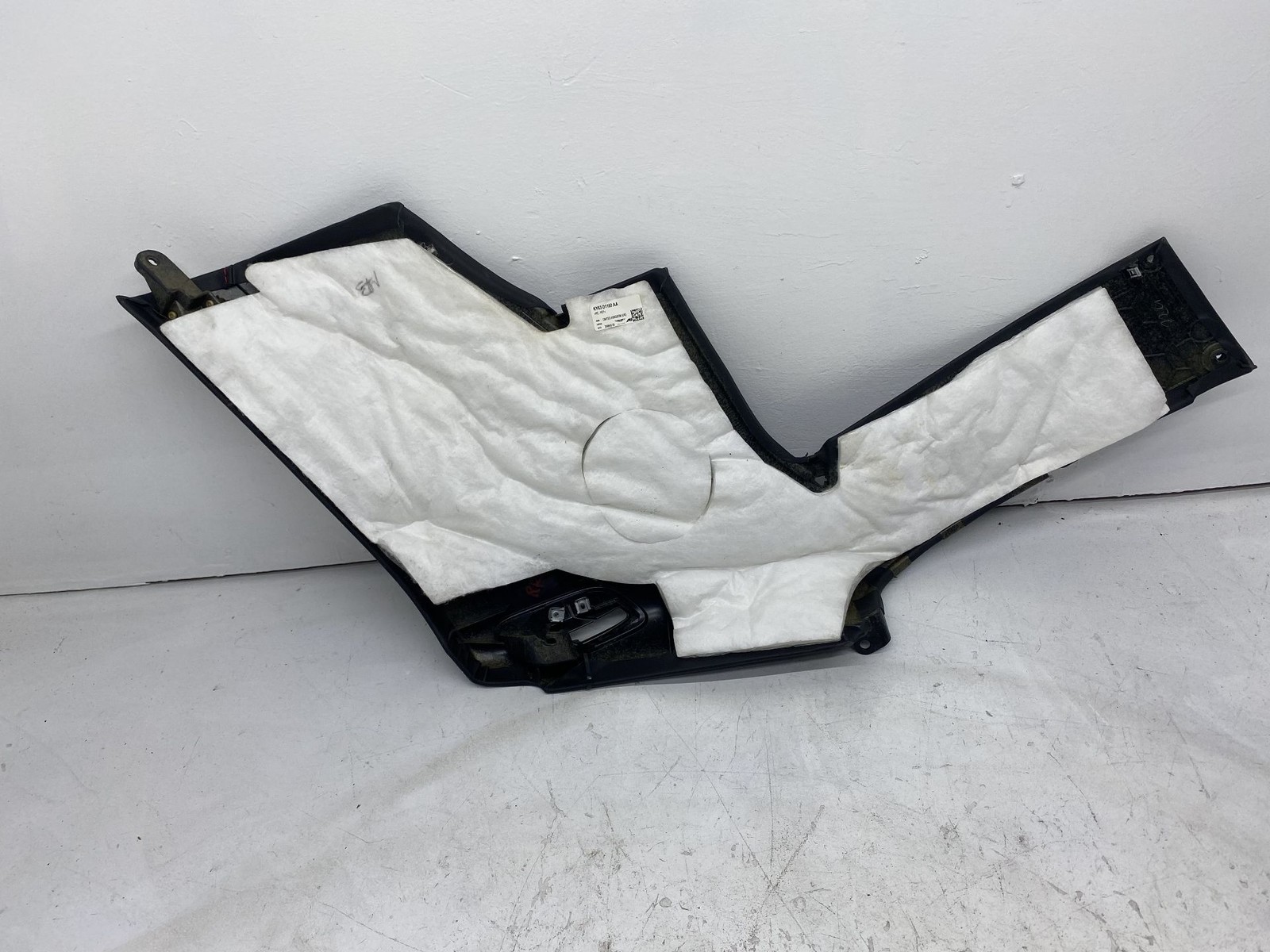 2019-2023 ASTON MARTIN VANTAGE OEM REAR RIGHT QUARTER TRIM PANEL W/RED STITCHING