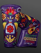 Scotty Cameron 2026 Fiesta De Scotty  Putter Headcover Cinco De Mayo Purple NEW