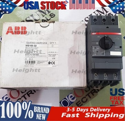 ABB MS165-32 1SAM451000R1014 CIRCUIT BREAKER RANGE 23-32AMP FREE FAST SHIPPING