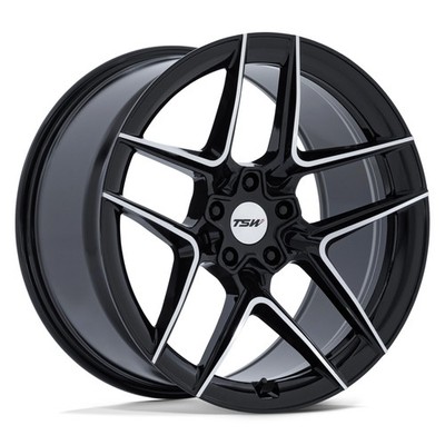 TSW SLIPSTREAM Wheels 20x10.5 (38, 5x112, 66.56) Black Rims Set of 4