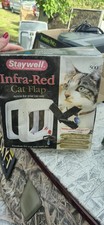 Staywell Infra-Red Cat Flap 500 Plastic Infrared Lock Door