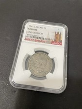 1947 G. Britain 2S NGC Cert Genuine King George VI - Collector Coin
