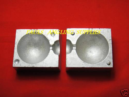 Sea Fishing Ball Boat Lead Weight Mould TFT 16 oz 50 loops 50