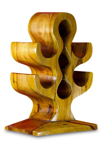 Weinregal Holz Weinschrank Flaschenregal Flaschenhalter Massivholz Wein ständer - Bild 26 von 28
