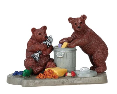 LEMAX 72522 - BEAR BUFFET - Weihnachtsdorf Winterdorf - NEU
