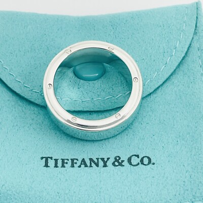 Size 10 Tiffany Metropolis Ring Mens Unisex in Sterling Silver | eBay