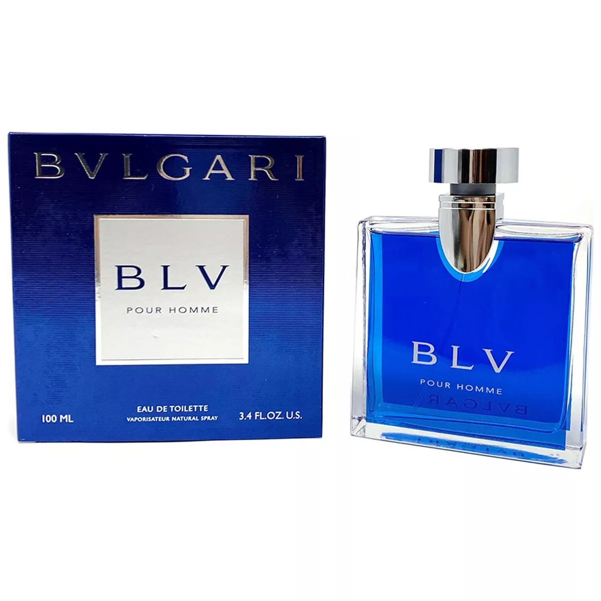 Bvlgari BLV Pour Homme 3.4 Oz /100 Ml Eau De Toilette Spray For Men NEW  783320881589