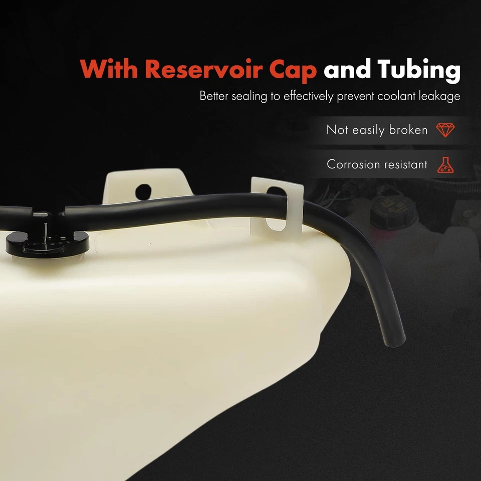 Резервуар охлаждающей жидкости двигателя для Hino 145 165 185 238 268 338 258LP 338CT 268A - Изображение 3 из 4