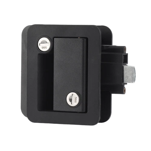 NEW Black RV Paddle Entry Door Lock Latch Handle Knob Deadbolt Camper Trailer - Bild 11 von 11