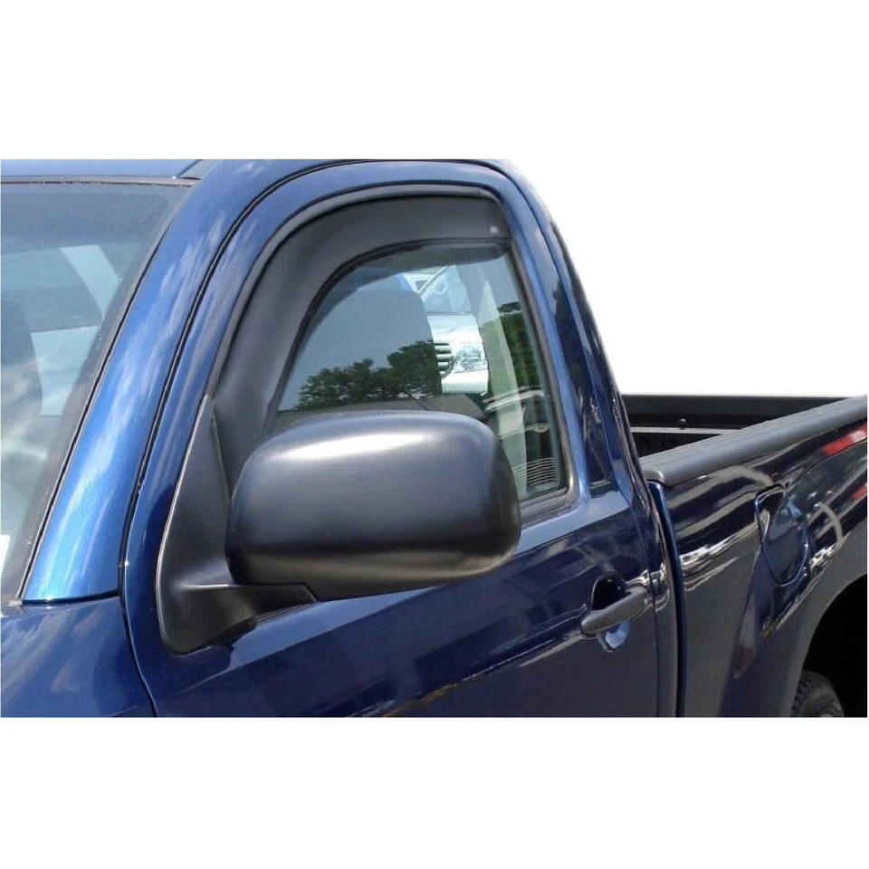 AVS Front In-Channel Ventvisor Smoke Window Deflectors for 05-15 Toyota Tacoma Foto 3 de 4