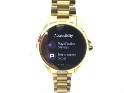 MICHAEL KORS SMART WATCH MKT5013 MODEL DW2c ROSE GOLD PRE-OWNED COMPLETE  $120.00 - PicClick