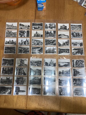 vintage tobacco cards Vintage Tobacco Cards Senior Service Sights Of Britain Complete Set 1-48  3rd Ser