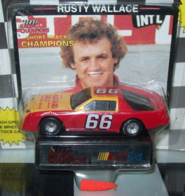 RUSTY WALLACE #66 SHORT TRACK CHAMPION 1993 1/64 RACING CHAMPIONS