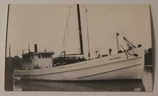 Steamship Steamer LOIS HANDY real photo postcard RPPC