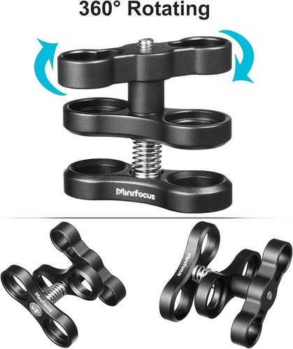 Ball Clamp Mount for Diving Light Arm Underwater Camera Waterproof Housings Case - Picture 6 of 8