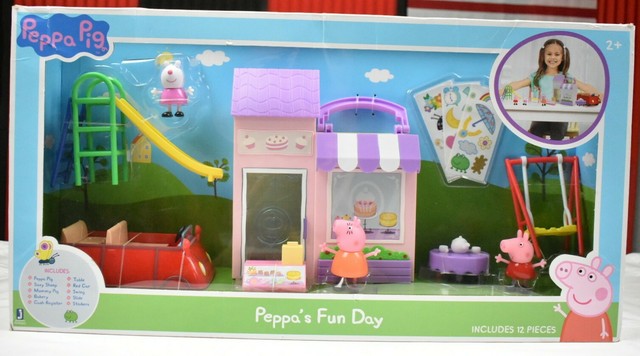 peppa pig playground playset