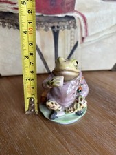 Vintage Beatrix Potter Mr. Jeremy Fisher Beswick F. Warne Co Figurine