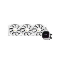 PcCooler DE360-WHAWXX-GL Powerful Dual-Pump AIO Liquid CPU Cooler - White