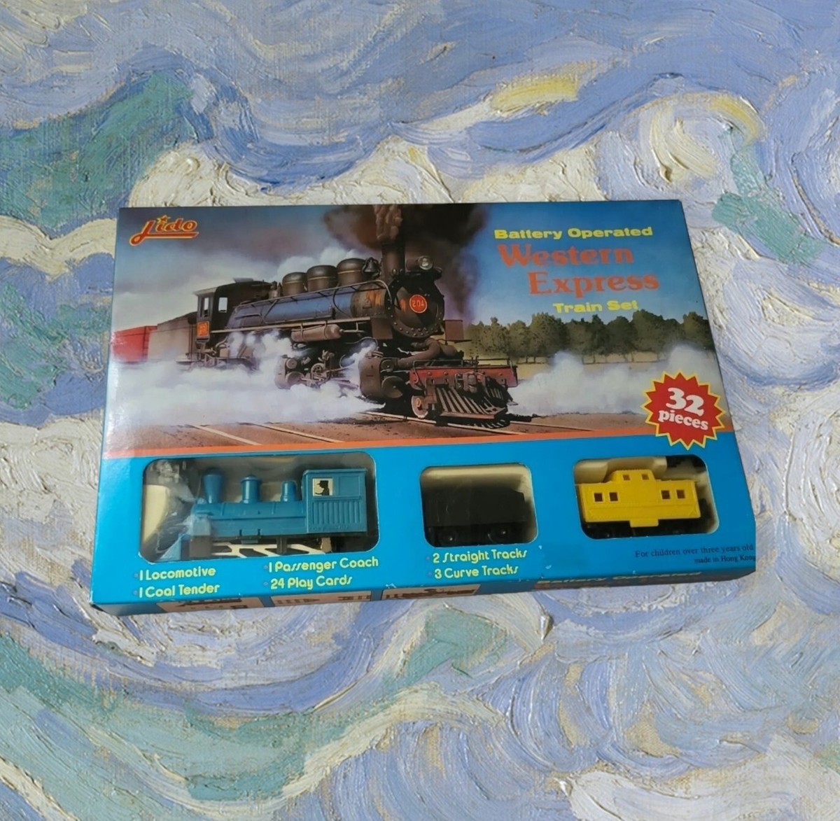 LIDO Battery Operated Western Express 32 Piece Train Set | eBay