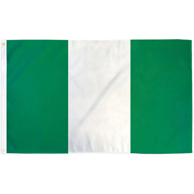 NIGERIA COUNTRY 3'X 5' POLY FLAG