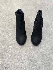 charlotte russe black ankle boots