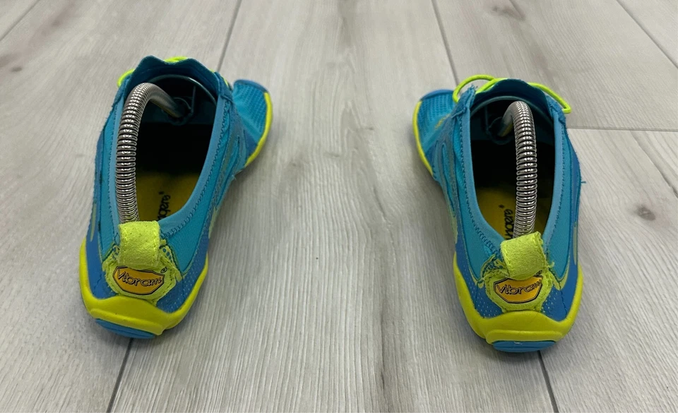 Vibram FiveFingers Bikila EVO Azul/Verde Entrenador para Correr Descalzo Reino Unido 4 (UE 37) Foto 4 de 4