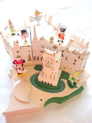 Fantasyland It S A Small World Miniature Diorama 2 Clock Tower Figure Mickey Ebay