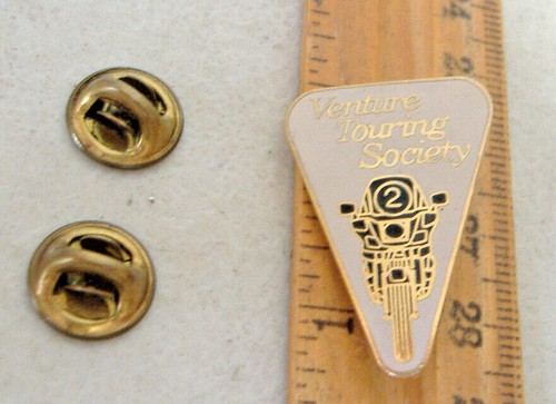 VENTURE TOURING SOCIETY ~ 2 ~ MOTORCYCLE TIE-TACK PIN - Bild 1 von 3