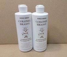 2 PACK Word Famous Colonel Brassy Metal Cleaner Polish 16oz/Bottle