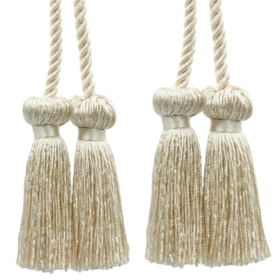 Vorhang Zugband,Stil # Cct ,Farbe #C35 - Licht Lachs Perle Elfenbein [ Set Mit 2