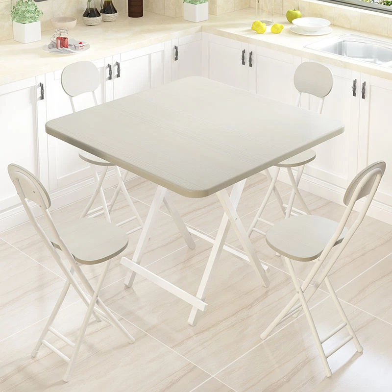 Round kitchen table with 2024 fold down sides