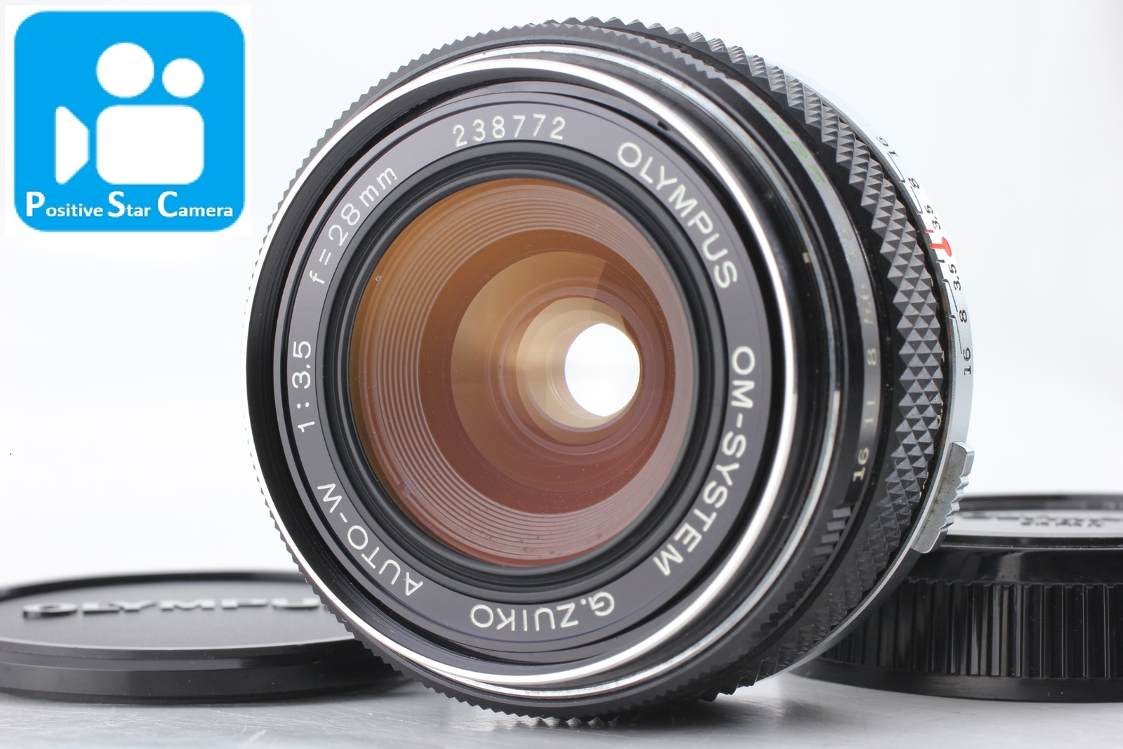 🎦👀[Exc+5] Olympus OM-System G.Zuiko Auto-W 28mm f/3.5 Wide Angle From JAPAN