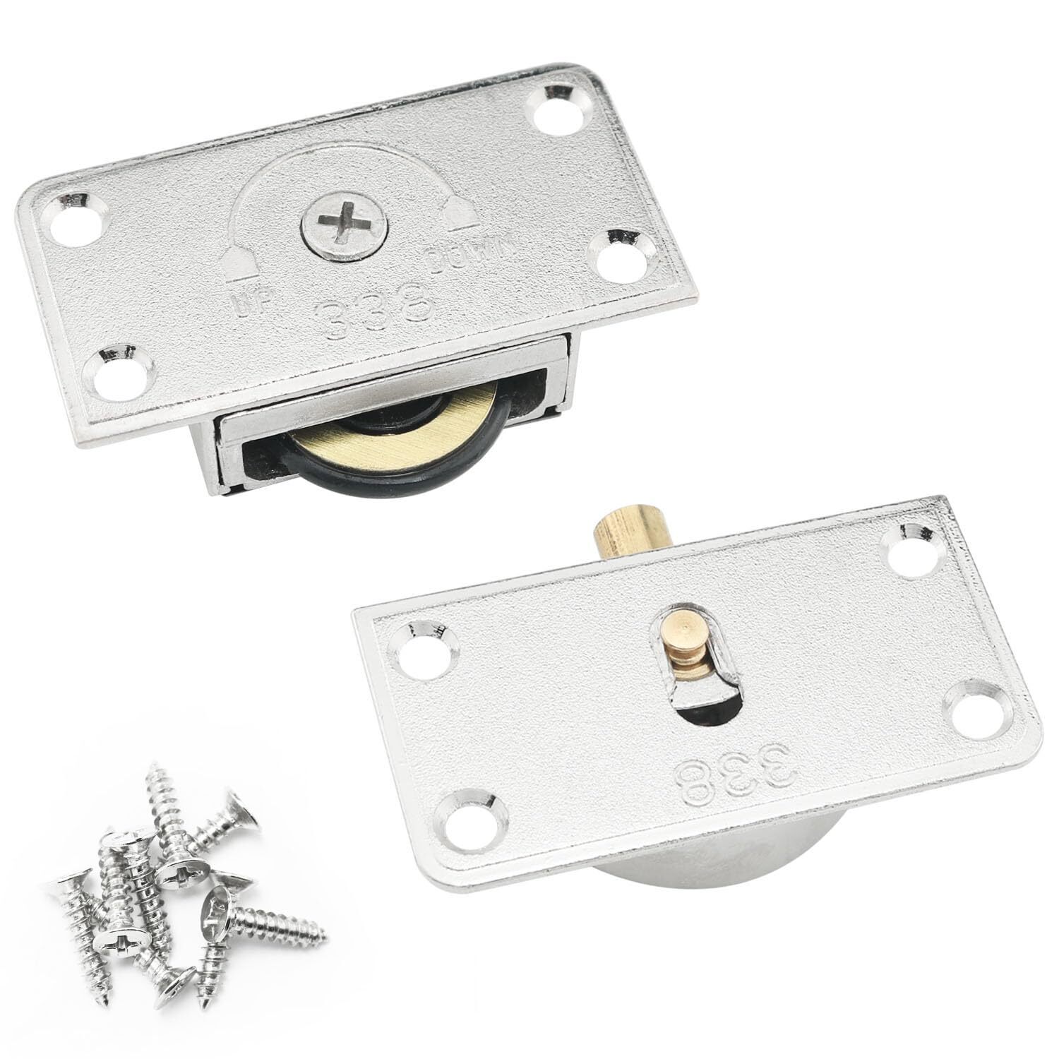 Cabinet Wardrobe Sliding Door Pulley System for Smooth Closet Doors-image