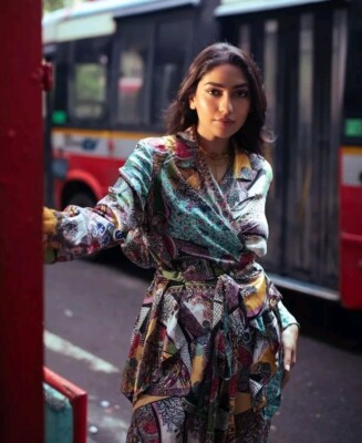 H&M X ANAMIKA KHANNA PATTERNED ABSTRACT SHIRT SIZE XS BLOGGERS FAV