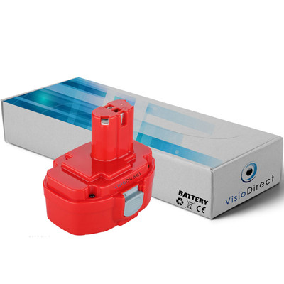 Lot de 2 batteries pour Makita BMR102 radio 1500mAh 10.8V