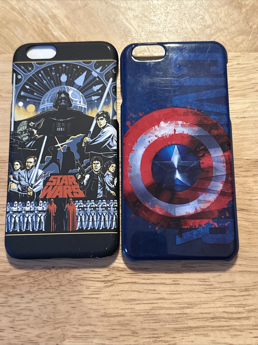 iPhone 6s Phone Cases Star Wars and Captain America Civil War