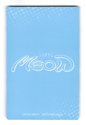 STAYC Sumin Photocard | MEOW | eBay