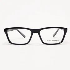 Dolce & Gabbana DG5072 Eyeglass Frames Rectangular Eyewear Black 56-17 150mm
