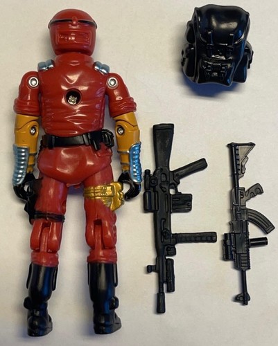 X5 New Gi Joe Black Major Cobra Crimson Fuschia Viper IG Exclusive Limited Run - Picture 6 of 11