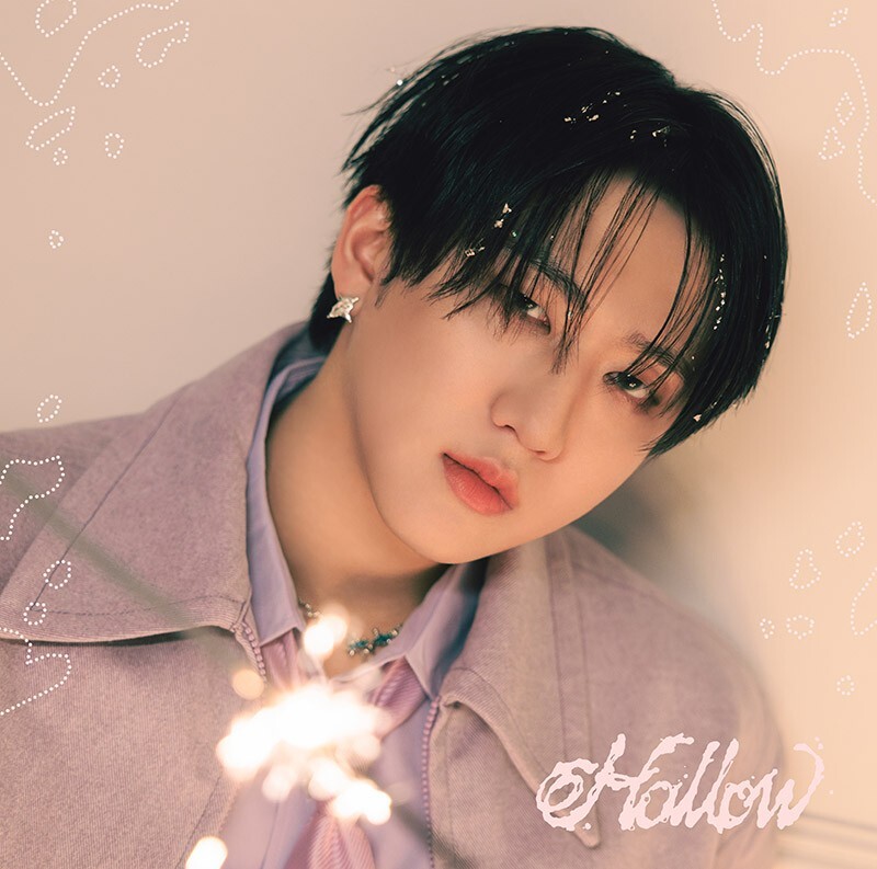 Member solo cover FC album + POB random unit pc StrayKids Hollow